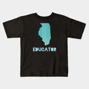 Illinois Educator Kids T-Shirt